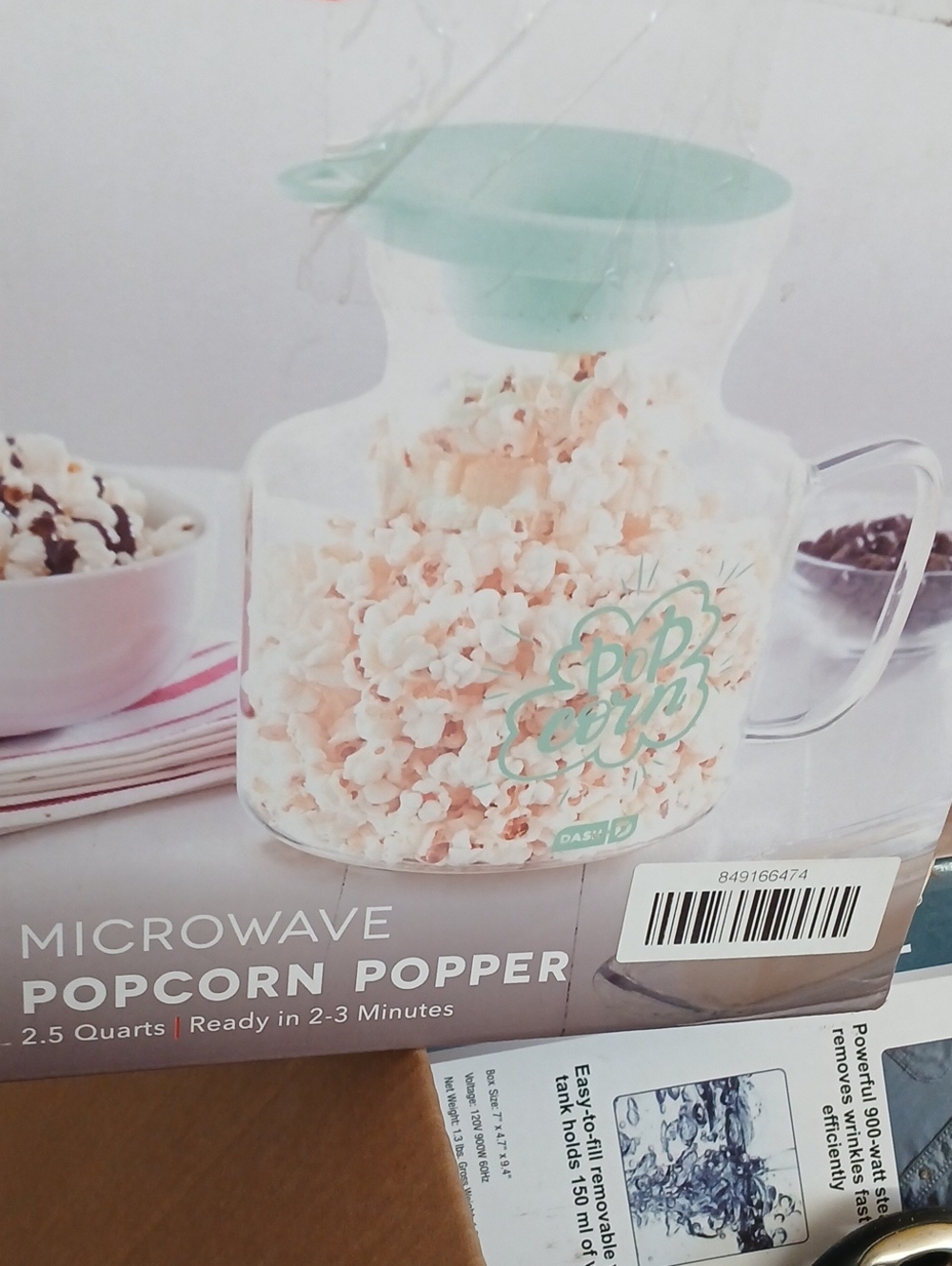 Ash Mint Microwave Popcorn Maker